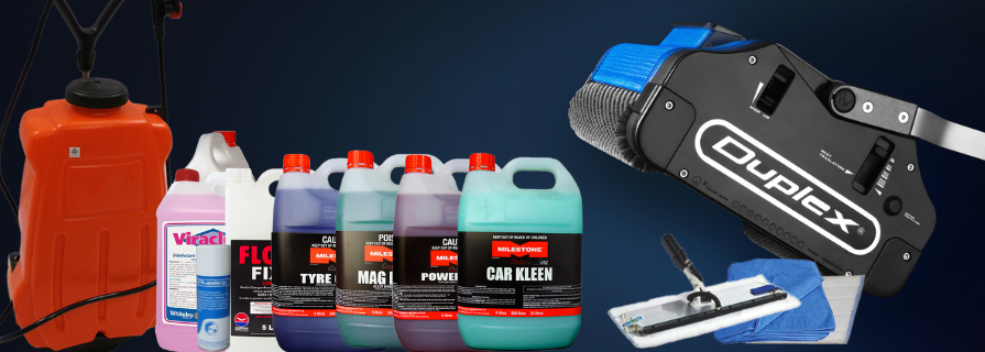 Cleaning Supplies Banner