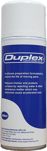 Duplex Silicon Spray, a premium chemical product for surface protection and lubrication.
