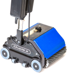 Duplex lithium floor scrubber