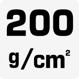 200g/cm Pressure on Floor