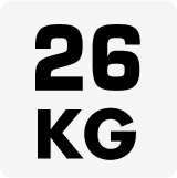 26kg Machine Weight