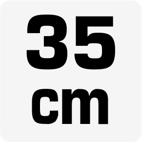 35cm brush length Duplex 350 Escalator