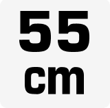 55cm brush length Duplex 550 Escalator