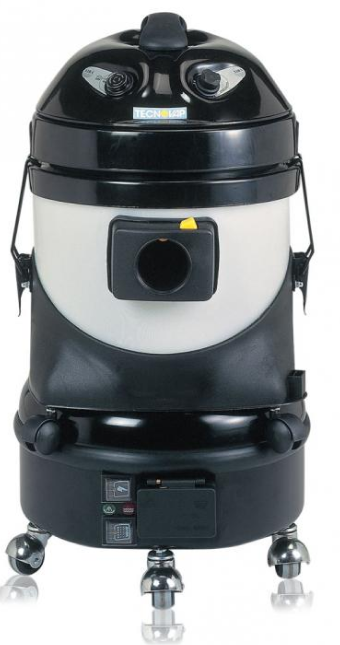 JetVac Eco steam vacuum in action.