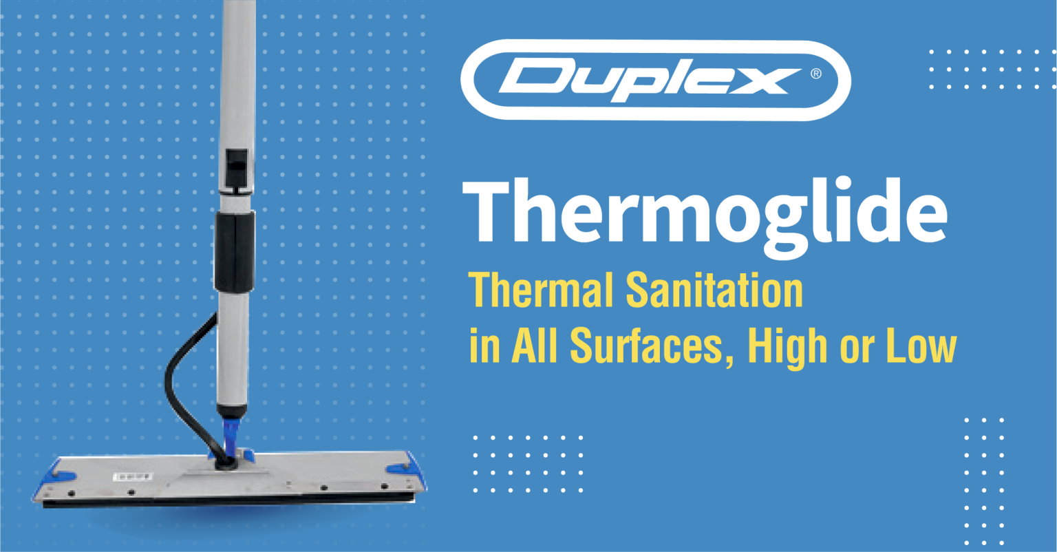 Hero image of the Thermoglide steam mop from Duplex Cleaning Machines.