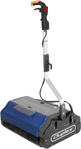 Duplex 620 floor scrubber in action, providing high-performance cleaning.