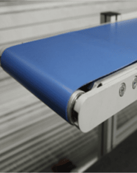 Image of Fabric Conveyor Belt Cleaning System by Duplex Cleaning Machines Title: Fabric Conveyor Belt Cleaning Solutions