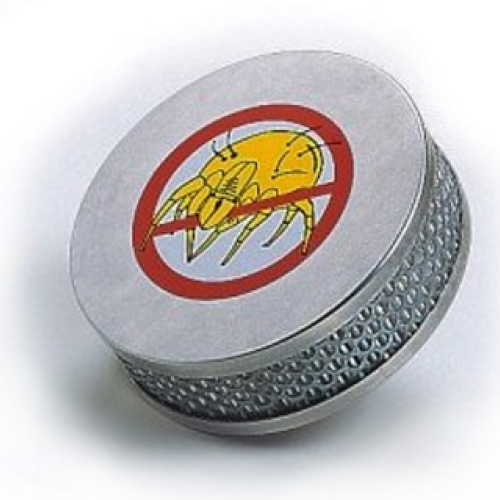 Close-up of a HEPA filter.
