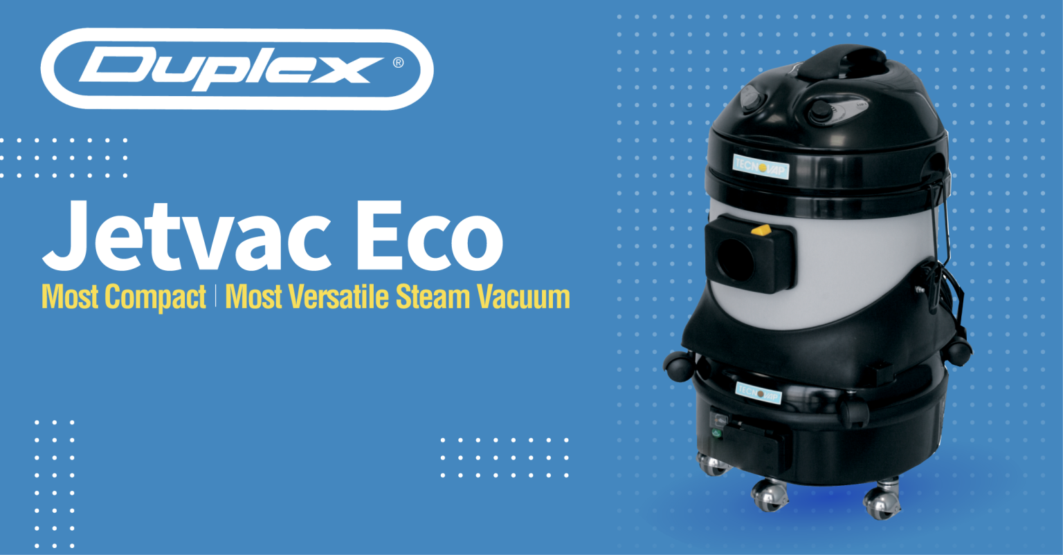 Showcasing JetVac Eco steam vacuum cleaner