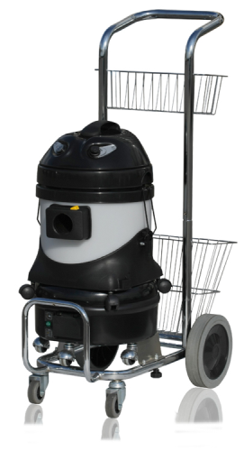 Side view of a Jetvac cleaning machine.