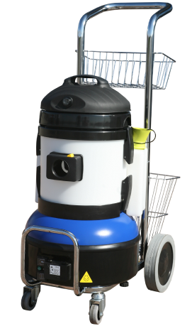 Image showcasing the Supersteam Technology feature of the JetVac Junior.
