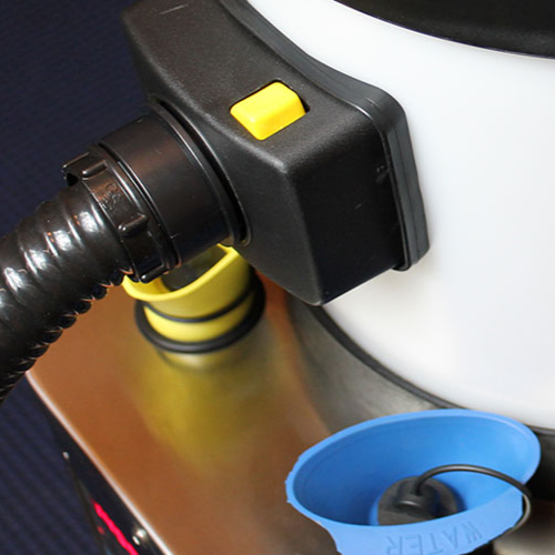 Graphic representation of SUPERSTEAM TECHNOLOGY by Duplex Cleaning Machines.