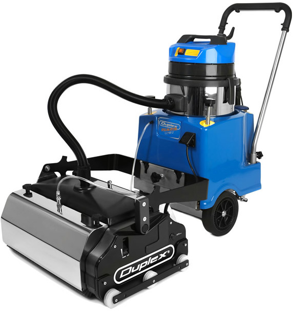 Left side view image of the Duplex Combi Escalator Cleaning Machine.