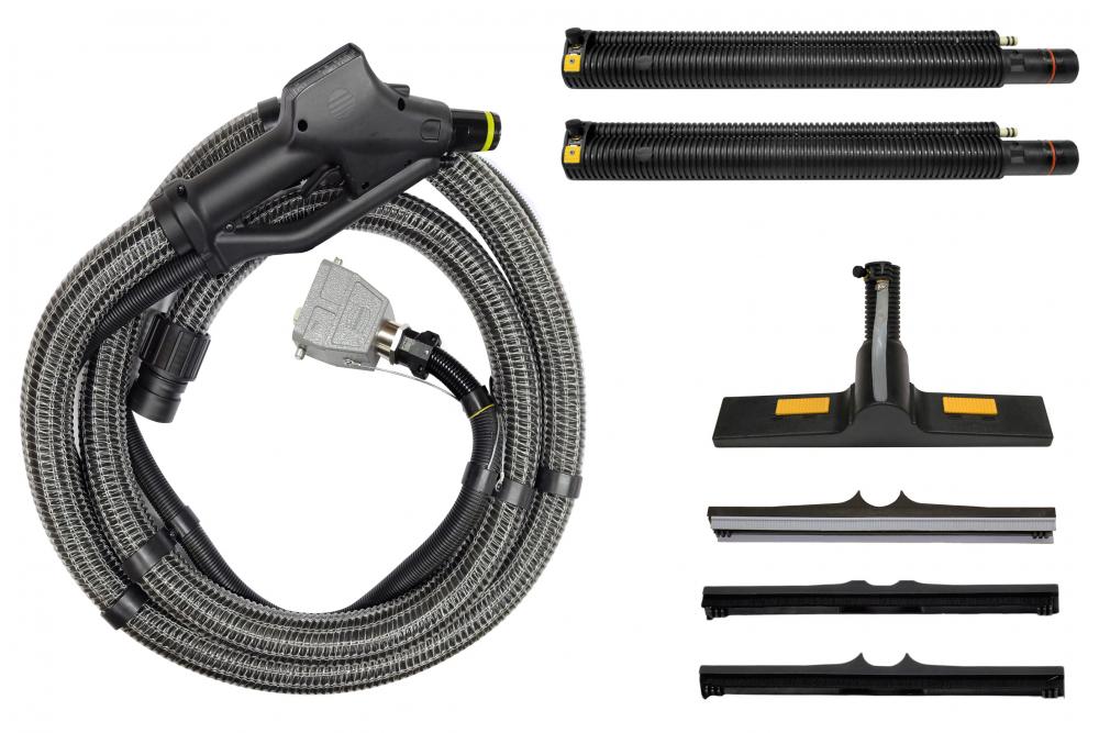 Accessories designed for high-temperature Industrial steam and vacuum cleaners, rated at 10 bar.