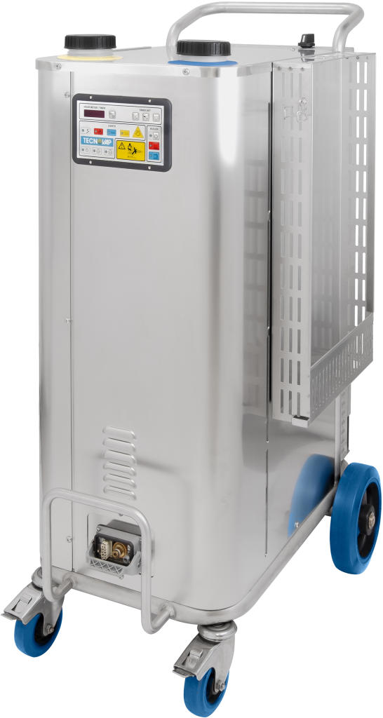 The Jetsteam Industrial machine providing heavy-duty steam cleaning for industrial applications.