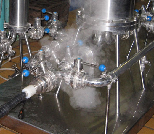 Image depicting the process of steam cleaning and sterilisation, showcasing its effectiveness in eliminating bacteria and ensuring hygiene.