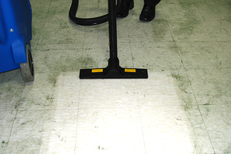Image showcasing Duplex's advanced floor cleaning solutions, effectively tackling tough stains and spills in butcher shops.