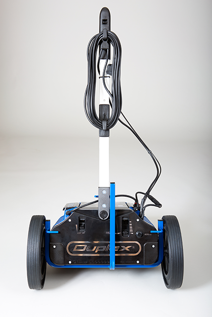 Image featuring the Duplex transport trolley, expertly designed to facilitate the transportation of Duplex420 and other cleaning machines across diverse facilities.