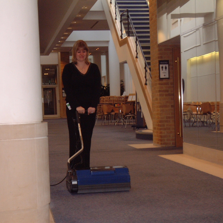 Image depicting Duplex Cleaning Machines' efficient cleaning processes for function centres, ideal for maintaining hygiene in public spaces like sporting facilities and function rooms.