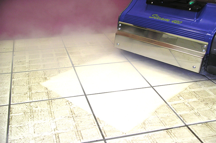 Image showcasing the effective cleaning of tiles and grouts, highlighting the removal of dirt and stains for a rejuvenated appearance.