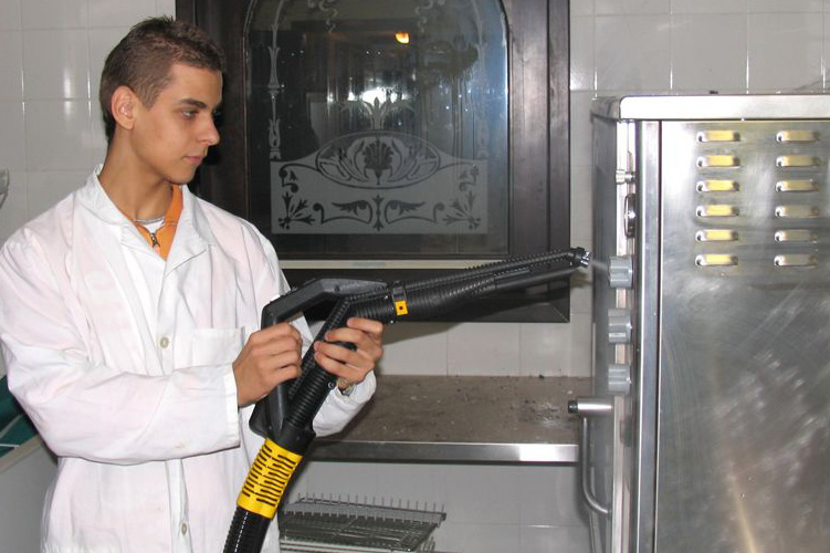 Image showing Duplex's steam cleaning technology effectively restoring and cleaning various apiary equipment.