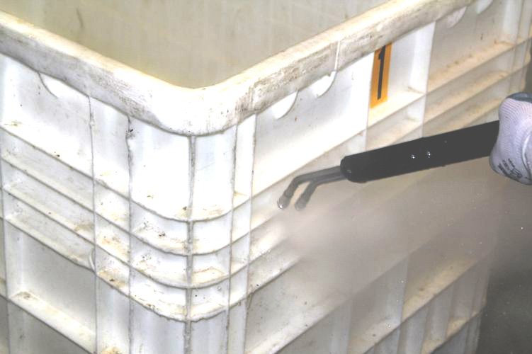 Image showing specialised cleaning solutions for apiary appliances and containers, ensuring optimal hygiene and bee health.