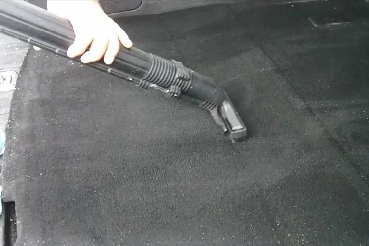 Image showcasing Duplex's car steam cleaning technology, ideal for effectively cleaning and revitalising carpet floors in vehicles.