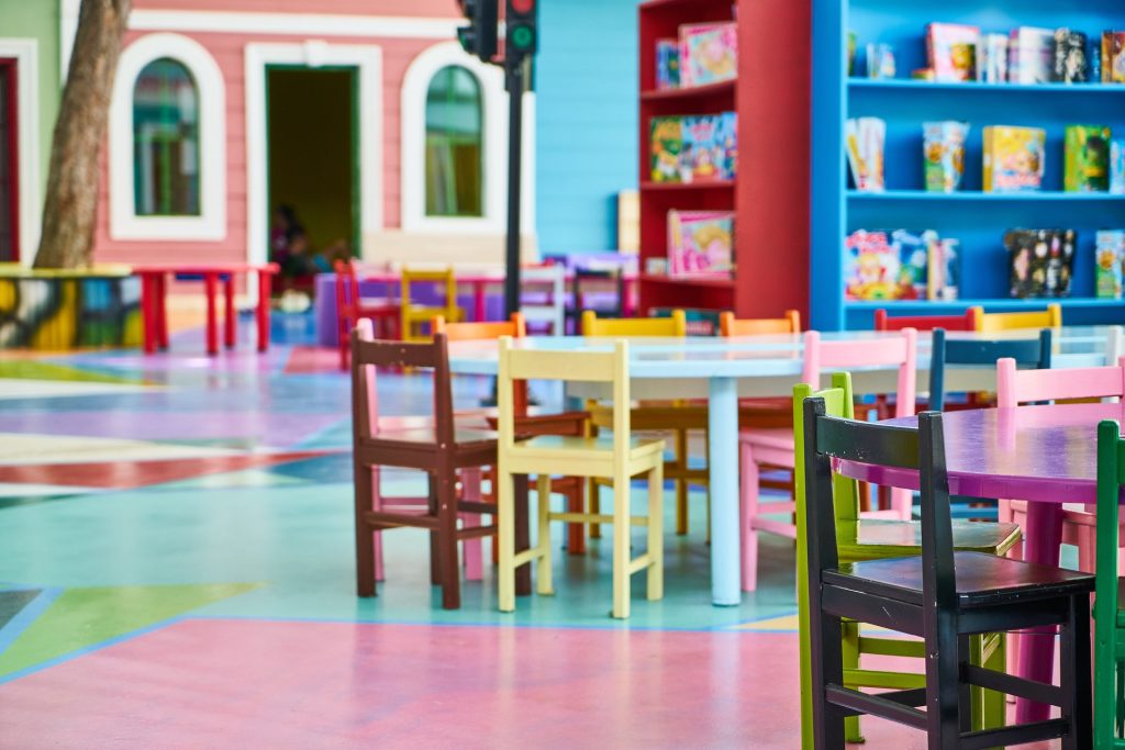 Banner image showcasing Duplex Cleaning Machines' versatile and safe cleaning equipment for child care and kindergarten settings.
