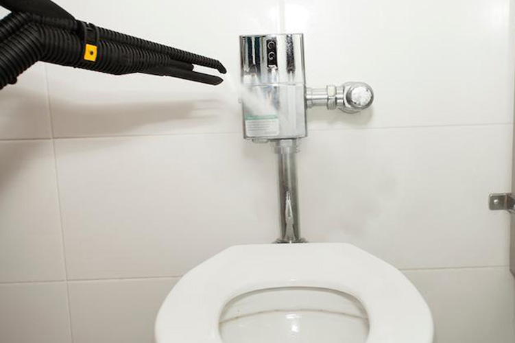 Image showcasing Duplex Cleaning Machines' techniques for hygienically cleaning and deodorising smelly toilet facilities in cinemas and theatres.