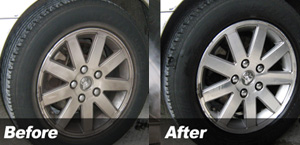 Image showcasing the transformation before and after thorough cleaning of farming and dairy vehicles.