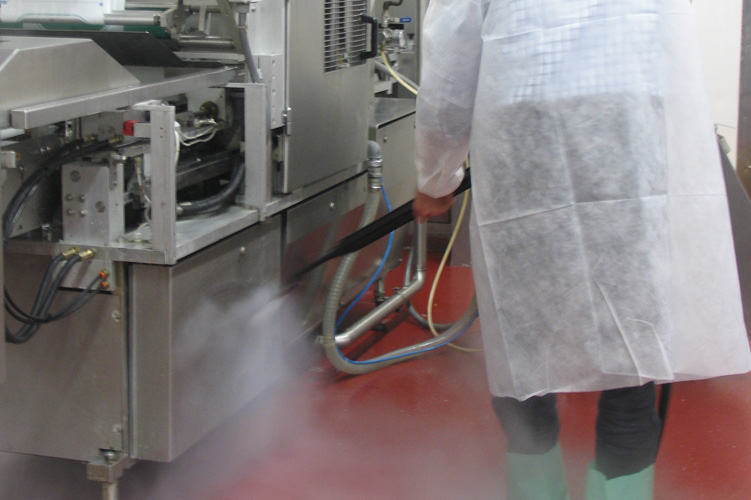 Image depicting the effective restoration of machinery at a mining site using advanced cleaning solutions, showcasing the transformation to a near-new condition.