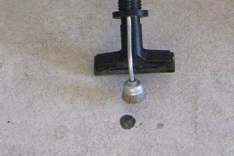 Image showcasing Duplex Cleaning Machines' method for efficiently disintegrating and removing hardened chewing gum in nightclub settings.