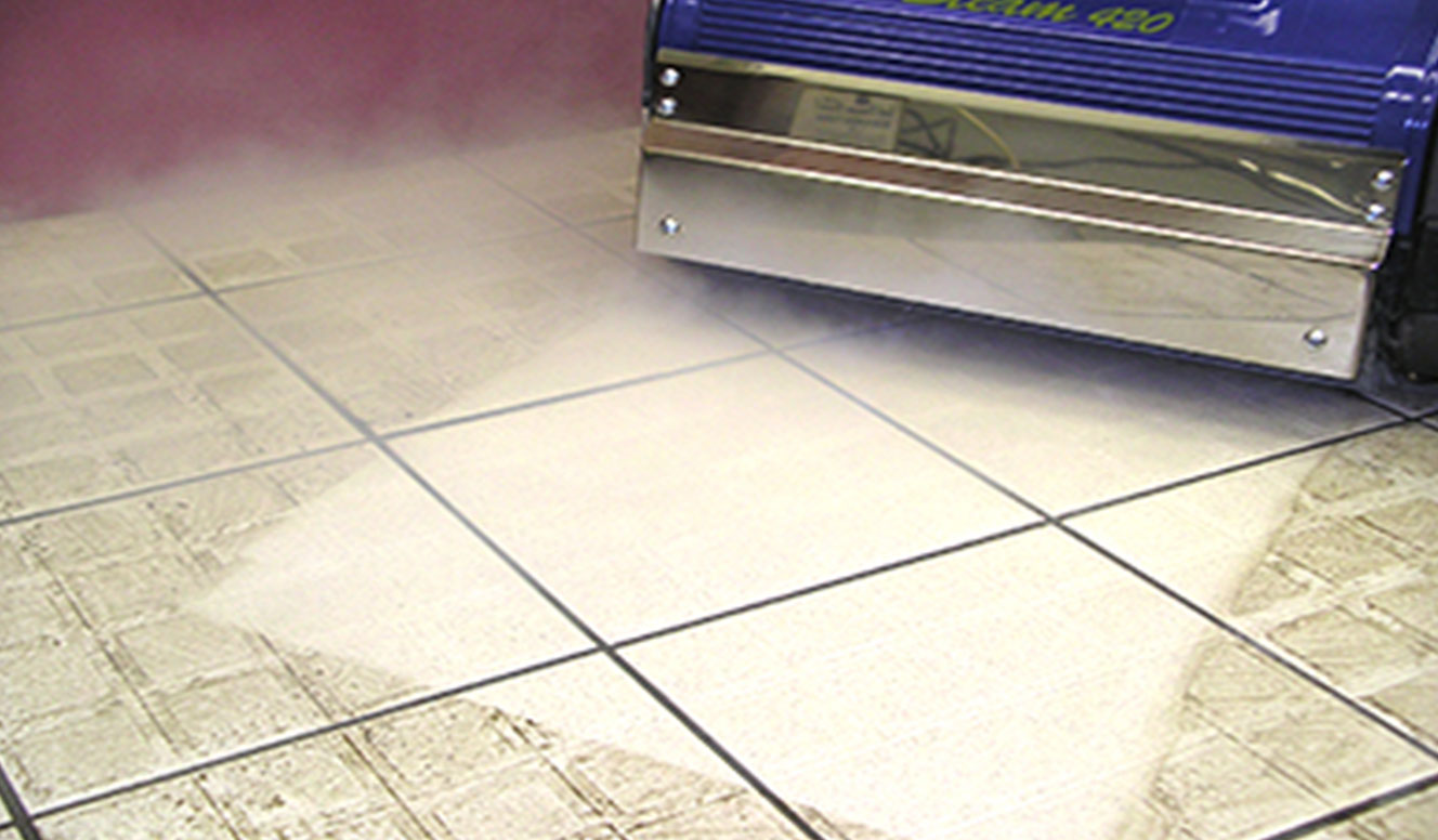 Image depicting the use of Duplex Cleaning Machines for effective dust and stain removal from floors in pharmaceutical settings, ensuring pristine conditions.