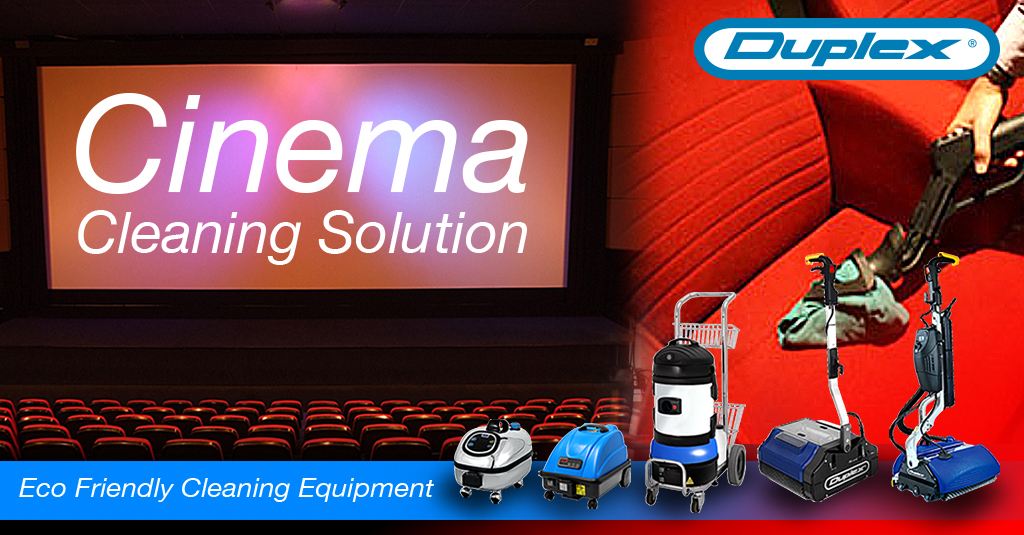 Image displaying Duplex Cleaning Machines' effective solutions for efficiently cleaning large surface areas in sports and fitness centres, including hard floors, safety floors, and carpets.