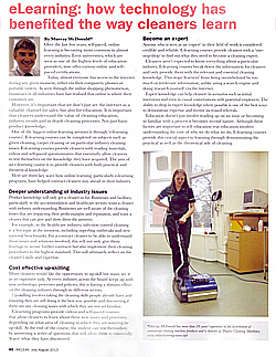 eLearning and Education article