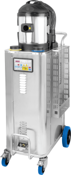 The Jetvac Industrial, showcasing its robust design and powerful cleaning capabilities for industrial applications.