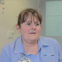 Janet from Lorne Hospital, discussing how using a Duplex steam cleaner