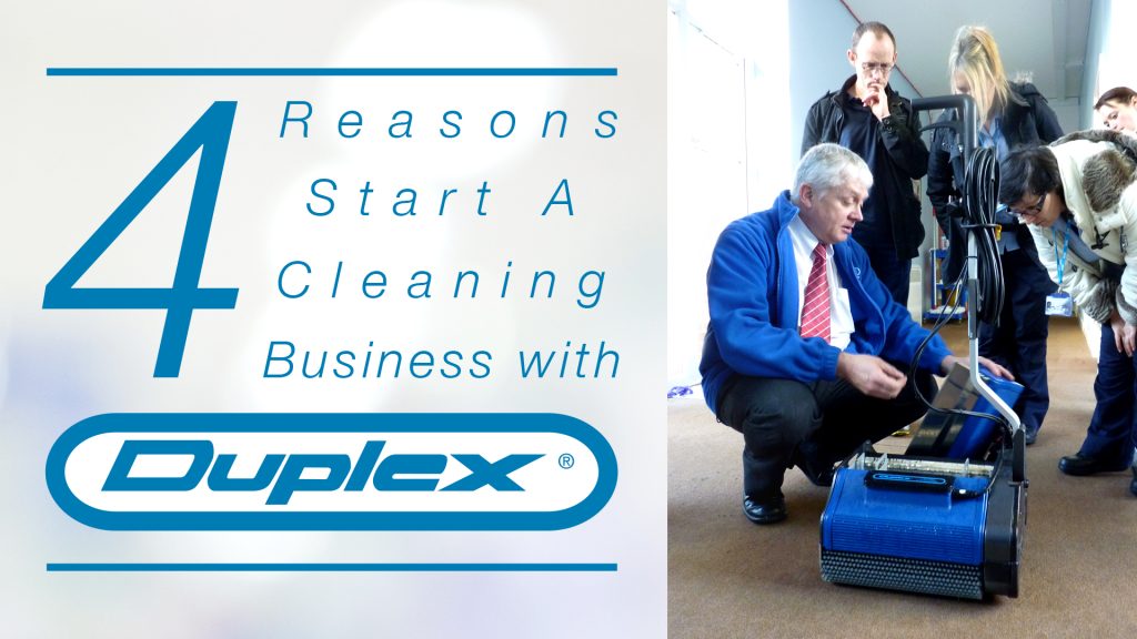 Four reasons to start a cleaning business