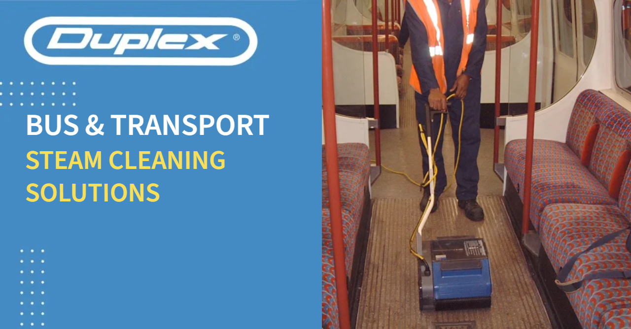 Bus and transport steam cleaning solutions banner