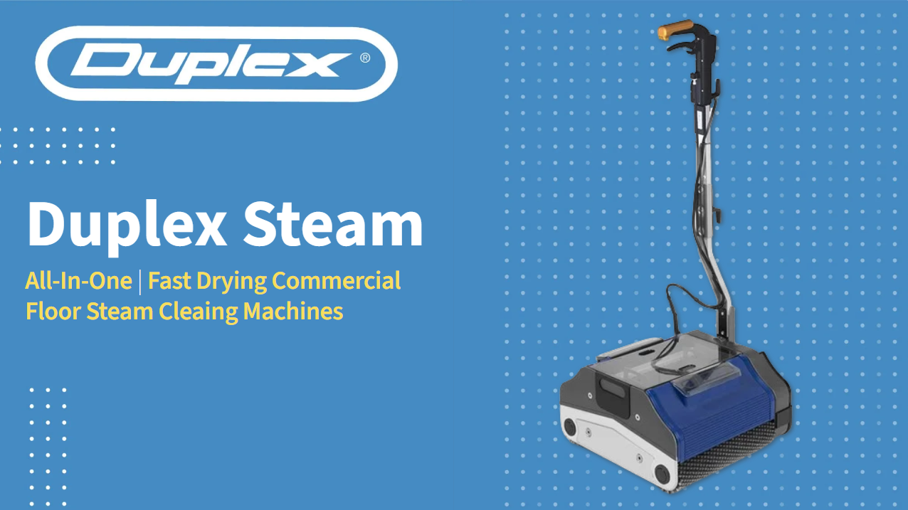 Duplex Steam Floor Cleaning Machine banner