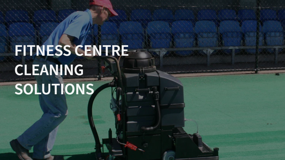 Fitness centre cleaning solutions banner