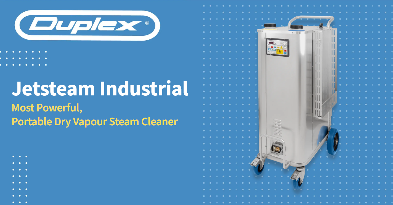 Jesteam Industrial steam cleaner for industrial use banner