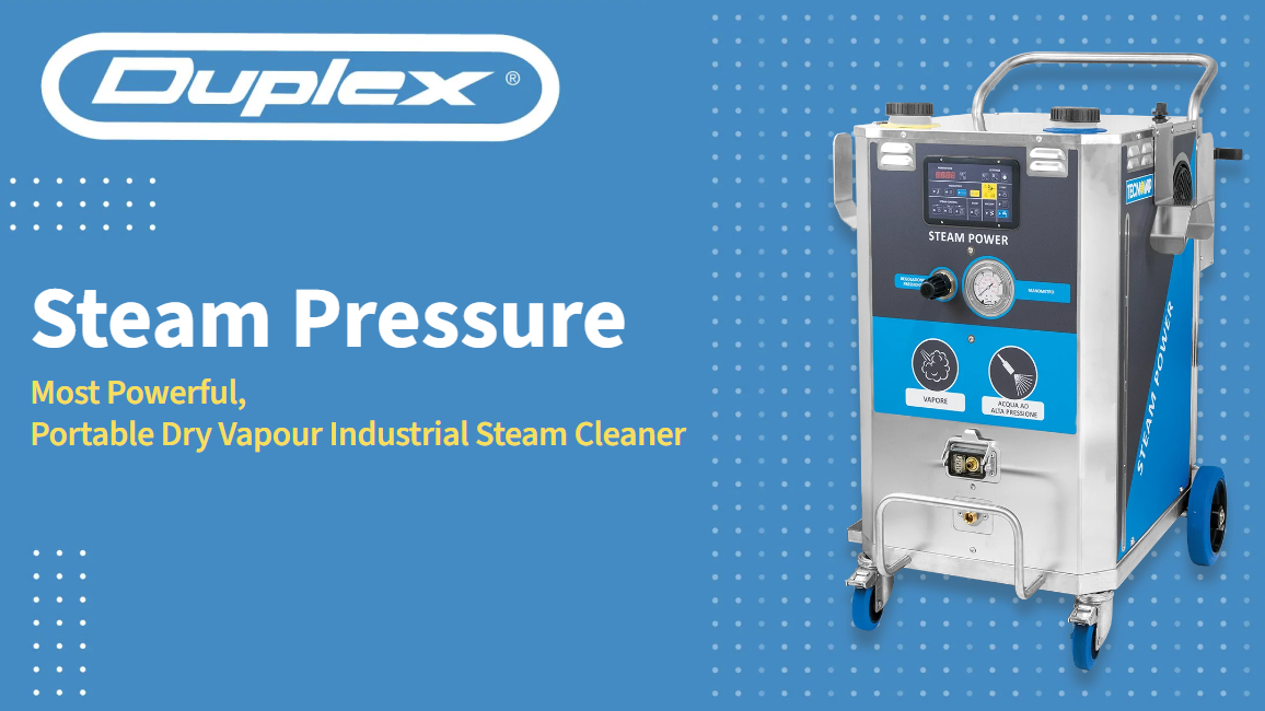 Steam Pressure industrial steam cleaning machine banner