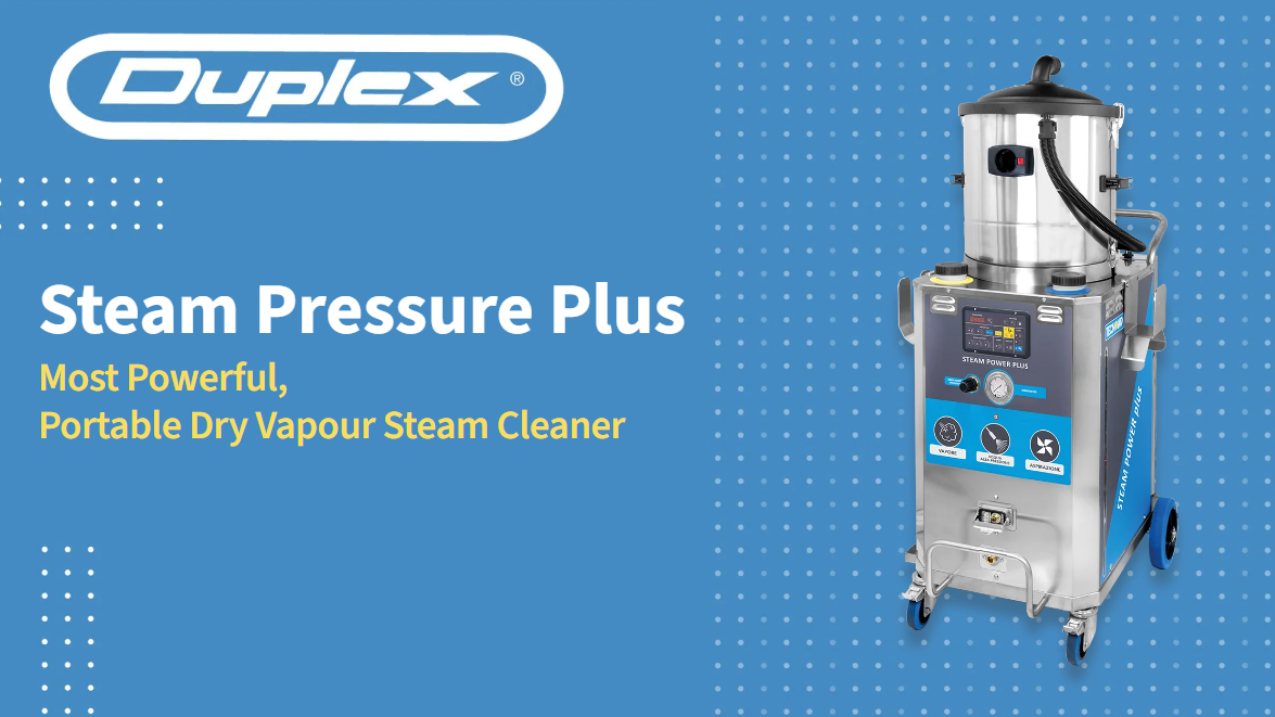 Steam Pressure industrial steam vacuum cleaning machine banner