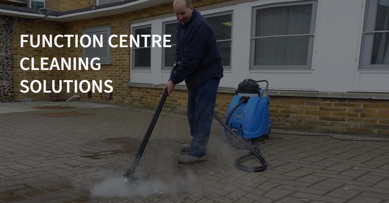 Function centre cleaning solutions banner