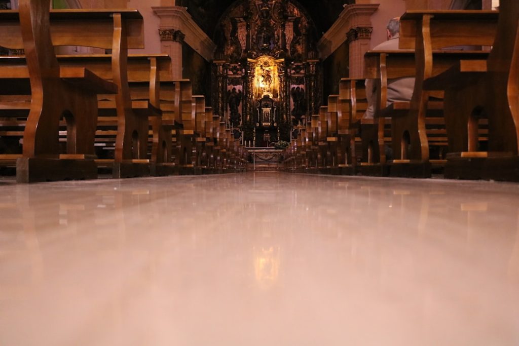 Photo Floor scrubber