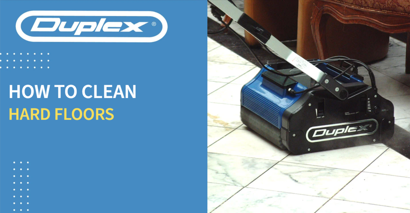 How to clean hard floor banner image