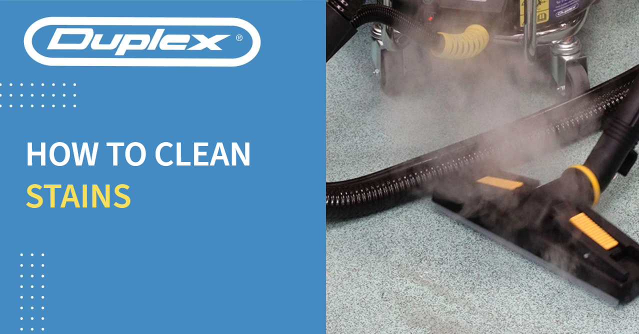 How to clean stains banner