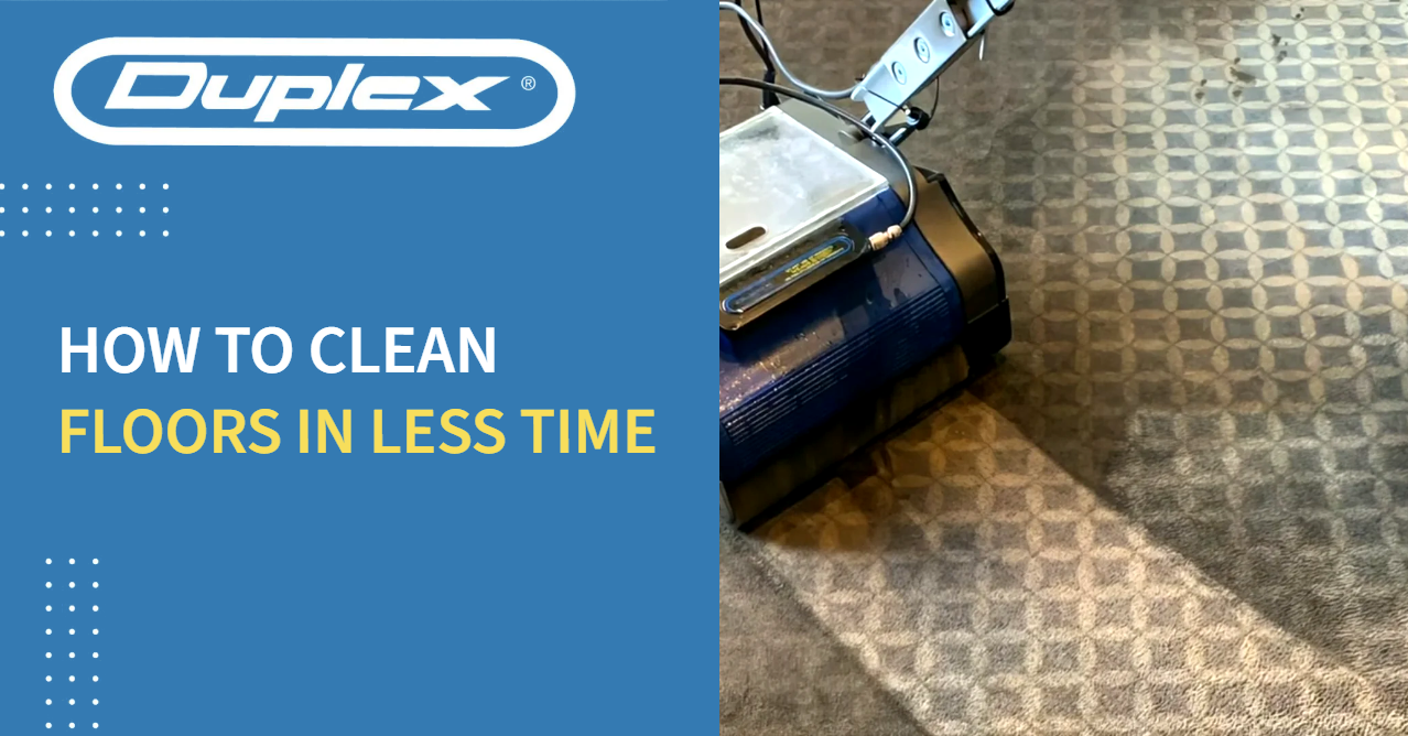 How to clean floors in less time banner