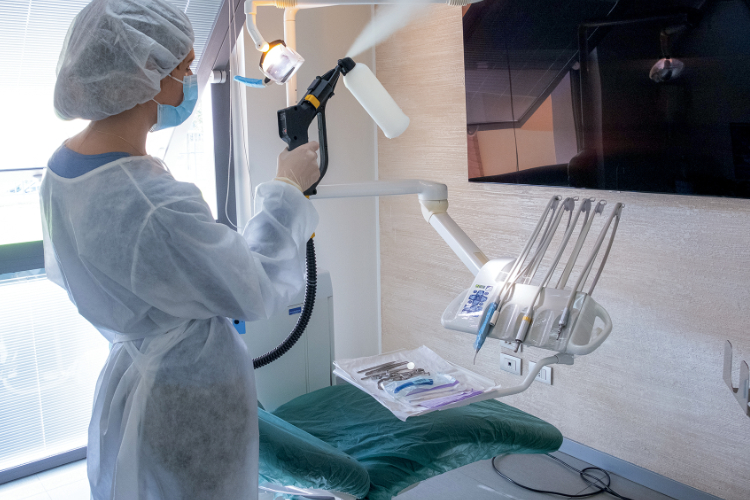 Steam Vapour Meeting Compliance for Infection control